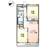 ルノアール 2LDKの間取り
