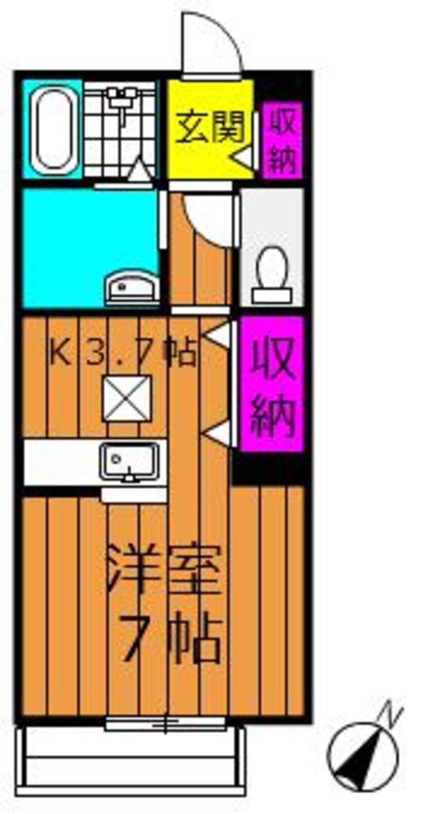 間取図 エルメゾン寿町