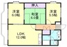 ニューマリッチ有楽Ⅱ 3LDKの間取り