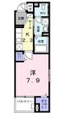 ＳＵＮ１６浜町 1Kの間取り