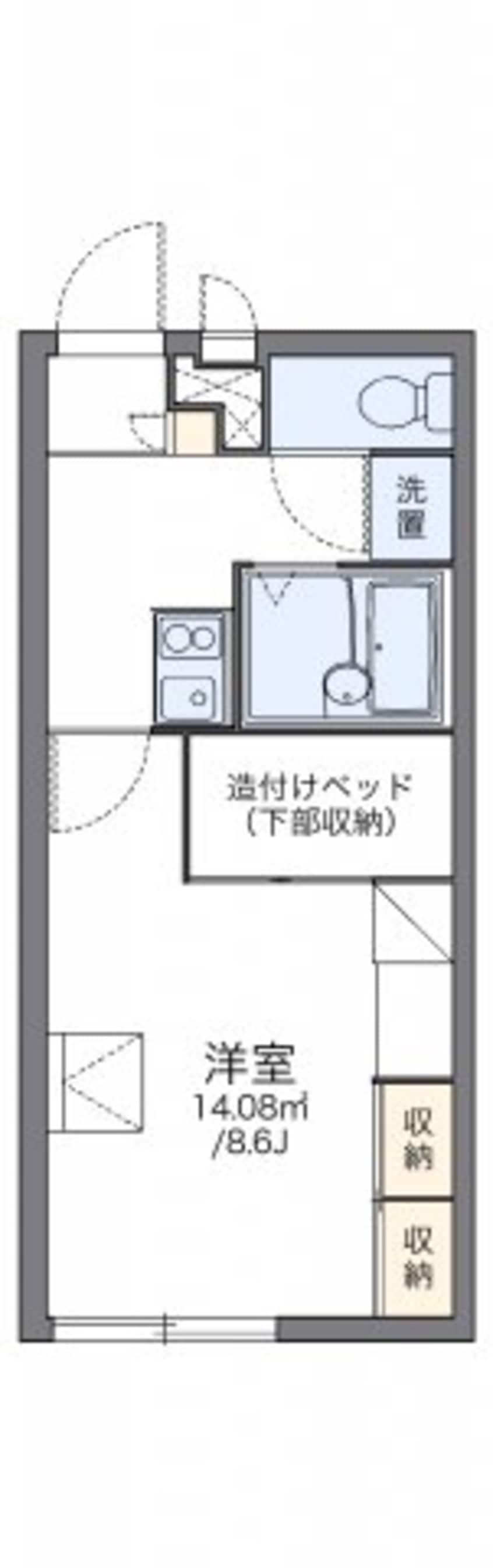間取図 レオパレスＫｙｏｋｕｓｕｉ
