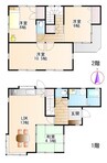 浜ノ茶屋　戸建貸家 4LDKの間取り