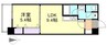 COCO白楽町 1LDKの間取り
