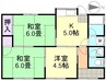 塩津様借家 3Kの間取り
