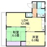 エトアール吉浦 2LDKの間取り