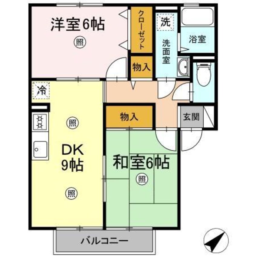 間取図 コニファーガーデン　1棟