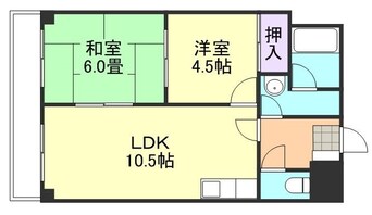 間取図 ベネフィス白楽町