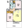 エフロレンス山陽　C棟 2LDKの間取り