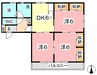 トゥール・トロー　Ａ 3DKの間取り
