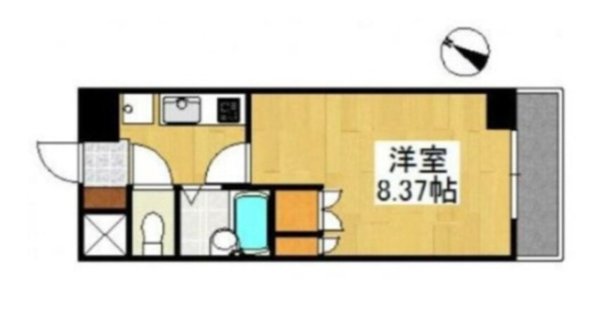 間取図 ジュネス天領Ⅰ