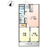 伯備線/総社駅 徒歩10分 1階 築27年 2LDKの間取り