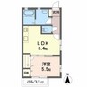 アービス１７ 1LDKの間取り