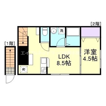 間取図 ソレイユ・ルヴァン