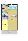 サンテメゾンⅢ 1LDKの間取り
