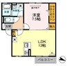 モデレート.Ｋ 1LDKの間取り