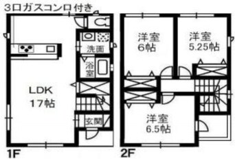 間取図 ブロト　Ｄ