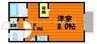グローバルＩＴＳＵＷＡ 1Kの間取り