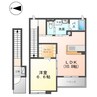 アージュ 1LDKの間取り