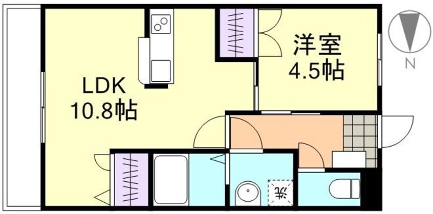 間取図 ロイヤル藤Ⅰ
