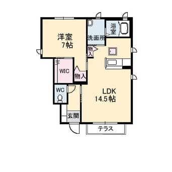 間取図 グレースコート　Ｄ棟