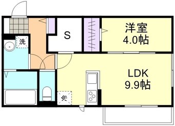 間取図 フォルティス倉敷　B棟