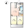 さくらガーデン 2LDKの間取り