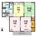 セジュールＭＫの間取図