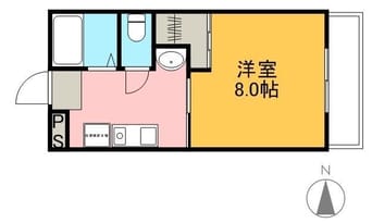 間取図 山陽本線（中国）/中庄駅 徒歩11分 4階 築31年