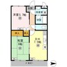 山陽本線（中国）/新倉敷駅 徒歩24分 2階 築29年 2DKの間取り