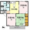 山陽本線（中国）/西阿知駅 徒歩29分 1階 築29年 3DKの間取り