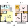 山陽本線（中国）/西阿知駅 徒歩14分 1階 築11年 3LDKの間取り