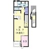 山陽本線（中国）/西阿知駅 徒歩32分 2階 築4年 1Rの間取り
