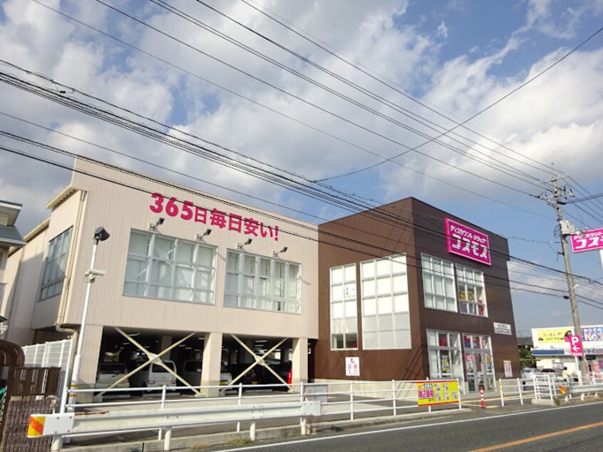 ディスカウントドラッグコスモス総社東店(ドラッグストア)まで447m 吉備線<桃太郎線>/東総社駅 徒歩19分 1階 築31年