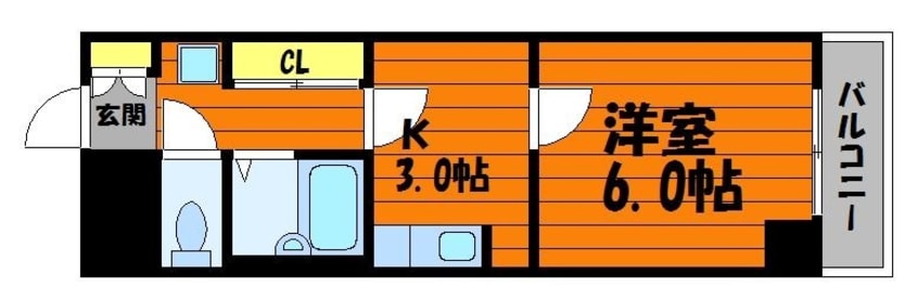 間取図 山陽本線（中国）/中庄駅 徒歩21分 5階 築31年