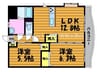 井原鉄道井原線/川辺宿駅 徒歩15分 2階 築12年 2LDKの間取り