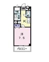 山陽本線（中国）/新倉敷駅 徒歩23分 2階 築19年 1Kの間取り