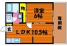 山陽本線（中国）/西阿知駅 徒歩15分 1階 築38年 1LDKの間取り