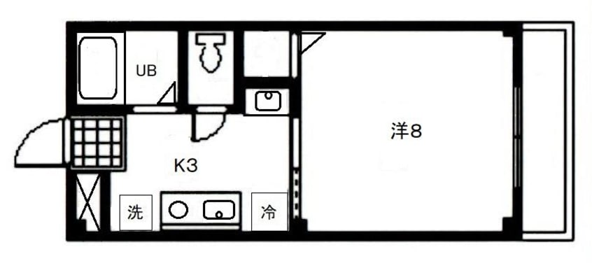 間取図 山陽本線（中国）/中庄駅 徒歩4分 2階 築29年