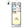 山陽本線（中国）/新倉敷駅 徒歩2分 1階 築25年 1Kの間取り