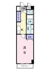 山陽本線（中国）/新倉敷駅 徒歩5分 3階 築20年 1Kの間取り