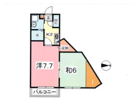 間取り図 山陽本線（中国）/新倉敷駅 徒歩5分 3階 築24年