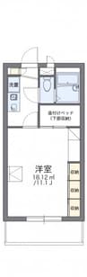 山陽本線（中国）/鴨方駅 徒歩8分 1階 築24年 1Kの間取り