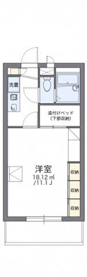 レオパレスアステラスの間取図