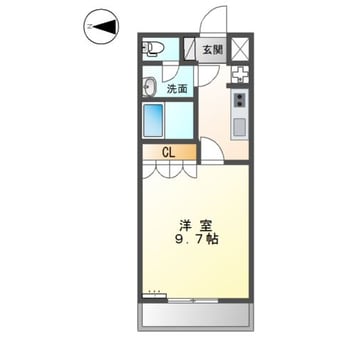 間取図 山陽本線（中国）/倉敷駅 バス15分南高入口下車:停歩3分 1階 築20年