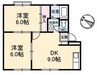 水島臨海鉄道水島本線/福井駅 徒歩16分 1階 築36年 2DKの間取り