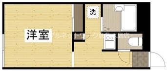 間取図 水島臨海鉄道水島本線/球場前駅 徒歩19分 1階 築26年