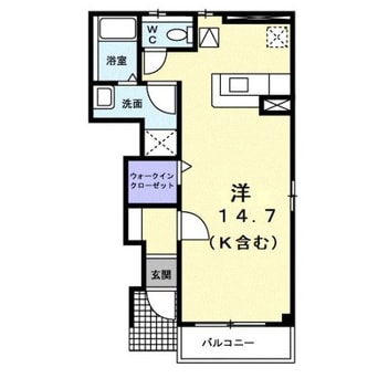 間取図 水島臨海鉄道水島本線/西富井駅 徒歩15分 1階 築19年