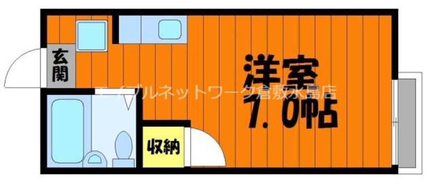 間取図 山陽本線（中国）/中庄駅 徒歩7分 1階 築29年