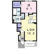 井原鉄道井原線/矢掛駅 徒歩10分 1階 築浅 1LDKの間取り
