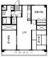 山陽本線（中国）/中庄駅 徒歩5分 3階 築31年 3LDKの間取り